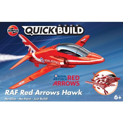 Строителен комплект, Airfix Quickbuild, Red Arrows Hawk, 31 части