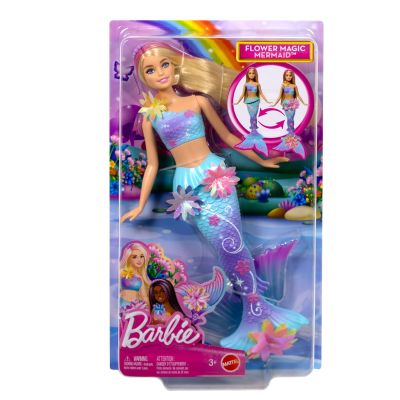 Кукла русалка Barbie, Flower Magic, JDM72