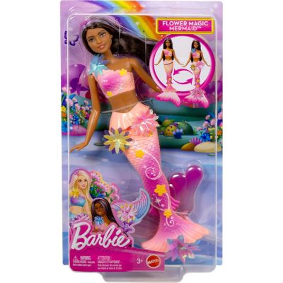 Кукла Barbie русалка, Flower Magic Mermaind, JDM73
