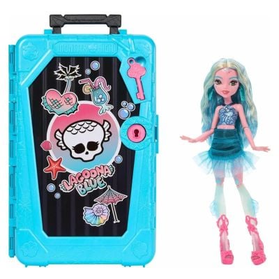 Кукла с аксесоари, Monster High, Skulltime Secrets, Gore-Geous Oasis, Lagoona Blue, JDR51