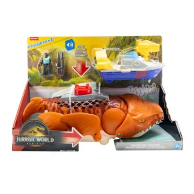 Комплект за игра с подвижна фигура, Jurassic World Renaissance, Mosaurus, JFR23