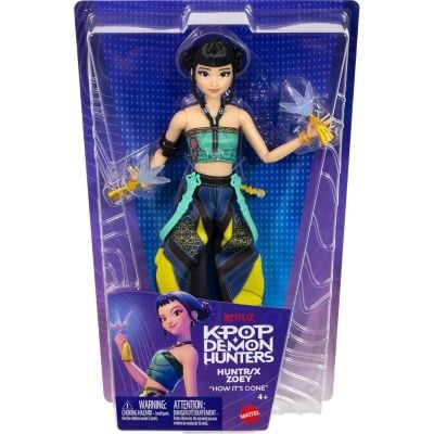 Papusa K-Pop Demon Hunters, Zoey, 30 cm, JRN37