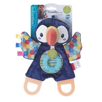 Гризалка, Infantino, Gaga Teether Cuddly Puffin