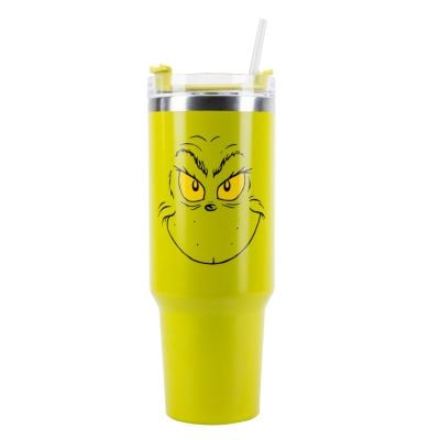Термо чаша със сламка, Grinch, XL