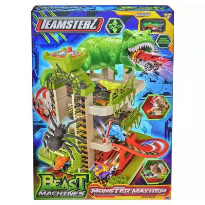 Комплект за игра с количка, Teamsterz, Beast Machines, Monster Mayhem