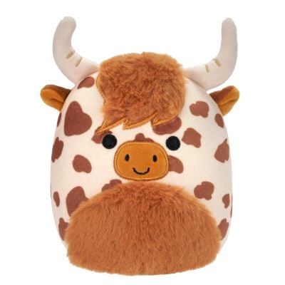 Плюшена играчка, Squishmallows, Бик Alonzo, 19 см