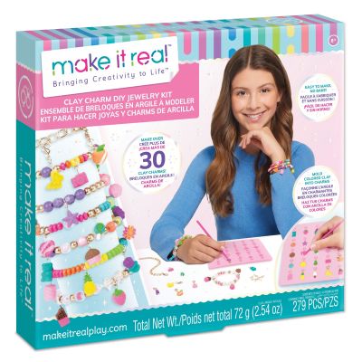 Комплект за създаване на бижута, Make It Real, 30 Clay Charm