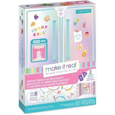 Комплект за изработка на гривни, Make It Real, Fridge Frenzy, 237 части