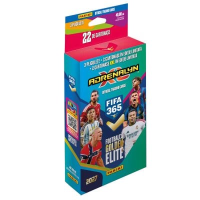 Комплект 22 карти, Panini, FIFA 365 Adrenalyn XL 2027, Ecoblister XXL
