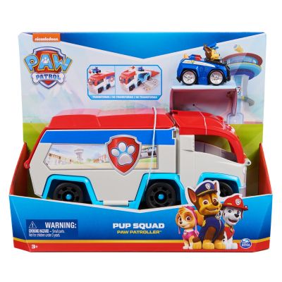 Комплект камион и превозно средство с фигурка Чейс, Paw Patrol, Pup Squad