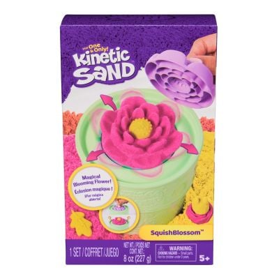 Комплект за игра с пясък, Kinetic Sand, Цвете Squish Blossom, 6071548