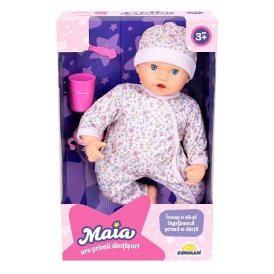 Кукла Мая и първите ѝ зъбки