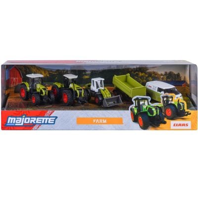 Комплект 5 машини Claas, Majorette, Farm