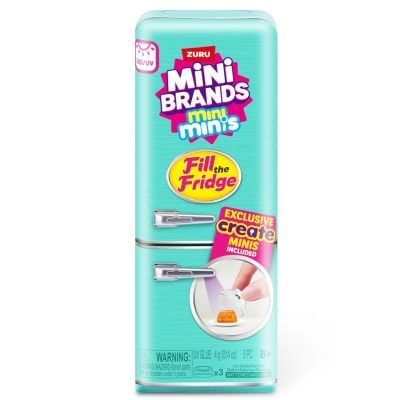 Комплект за игра, Mini Brands, 5 Surprise, Мини хладилник