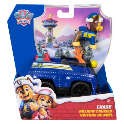 Количка с фигурка, Paw Patrol, Chase Holiday Cruiser, 20153731