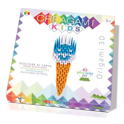 3D игра, Оригами Сладолед, Creagami Kids, 83 части