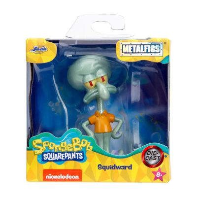 Метална фигурка, Jada, Squarepants, Squidward, 6,5 см