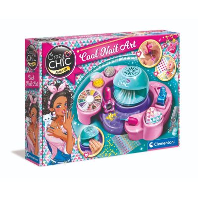 Комплект за маникюр, Clementoni, Crazy Chic, Cool Nail Art