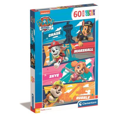 Пъзел Clementoni, Maxi, Paw Patrol, 60 части