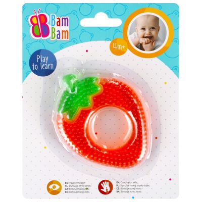 N01030898_001w 5903246434583  Играчка за зъбки BamBam, Ягодка