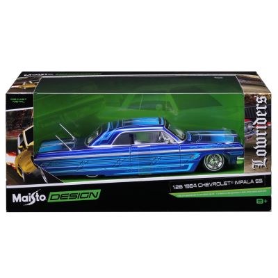 Метална количка, Maisto, Lowrider, 1964 Chevrolet Impala SS, 1:26