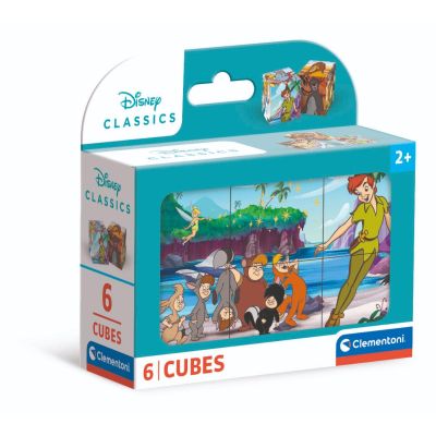 N01040657_001w 8005125406579 Пъзел Clementoni, Disney Classics, 6 кубчета