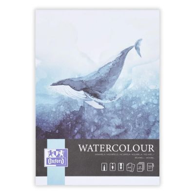 Блок за рисуване A4 Watercolour, Herlitz, Oxford Colectia Artistic, 20 листа