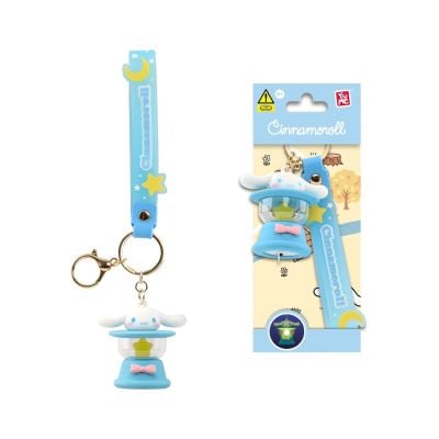 Ключодържател със светлини и каишка, Yume, Hello Kitty and Friends, Camping Lamp Series, Cinnamoroll