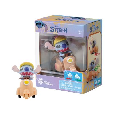 Фигурка с превозно средство, Yume, Disney Stitch, Zoom Hero S2