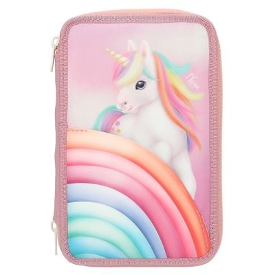 Оборудван моливник с три отделения, Depesche, Model Unicorn Ylvi