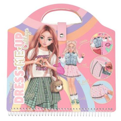 Книжка със стикери, Depesche, TopModel, Dress Me Up Collage
