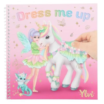 Книжка със стикери, Depesche, Dress Me Up Ylvi