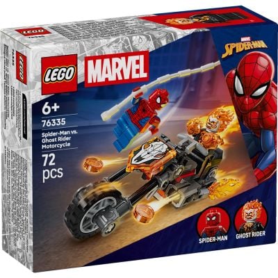 LEGO® Super Heroes - Спайдърмен срещу Призрачен ездач с мотоциклет (76335)