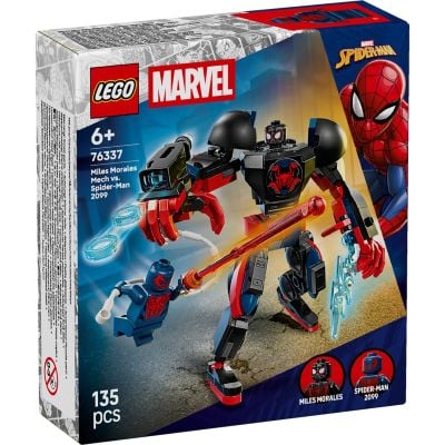 LEGO® Super Heroes - Майлс Моралес с робот срещу Спайдърмен 2099 (76337)
