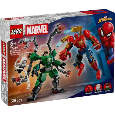 LEGO® Super Heroes - Битка с роботи: Спайдърмен срещу Док Ок (76338)