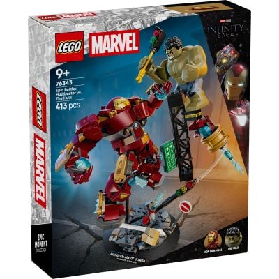 LEGO® Super Heroes - Епична битка: Хълкбъстър срещу Хълк (76343)