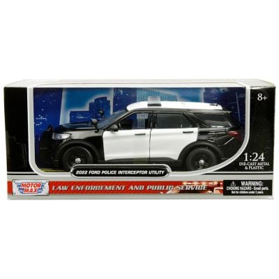 Кола Motormax, 2022 Ford Politie, 1:24