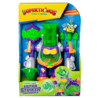 Робот с фигурка, Superthings, Ultra Striker Professor K
