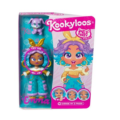 Кукла Kookyloos, Pets Party, Emma