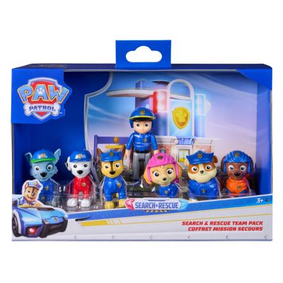 Комплект от 7 фигурки, Paw Patrol, Search and Rescue Team, 6074759