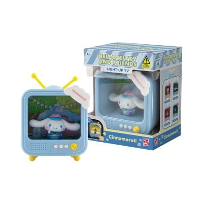 Лампа с фигурка, Yume, Hello Kitty and Friends, Light-up TV, Cinnamoroll
