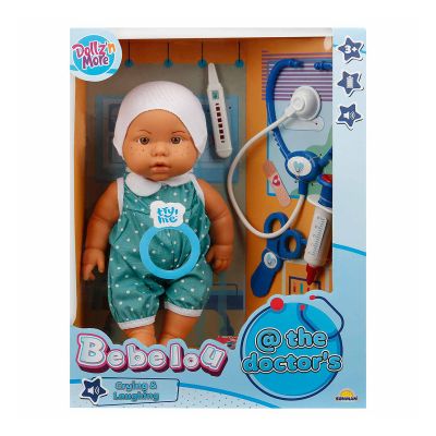 Кукла бебе, Dollzn More, Bebelou на доктор, 35 см, зелено