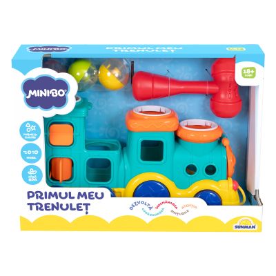 Бебешка играчка, Minibo, Влакче с топчета