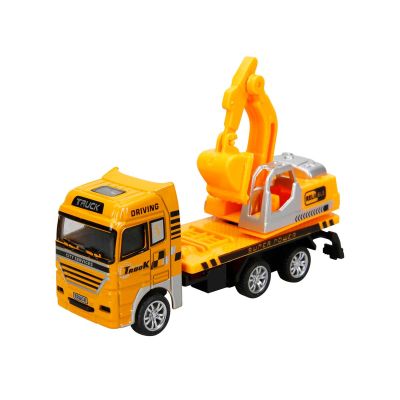 S00001634_CAMION_EXCAVATOR 8680863016343 Камион с багер Maxx Wheels 11 см
