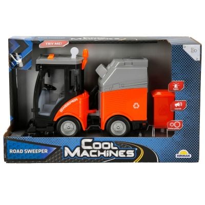 Почистваща машина със светлини и звуци Cool Machines, 1:16, 20см