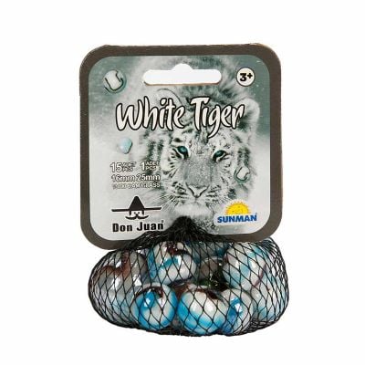 Стъклени топчета, Don Juan, Marble Бял Тигър