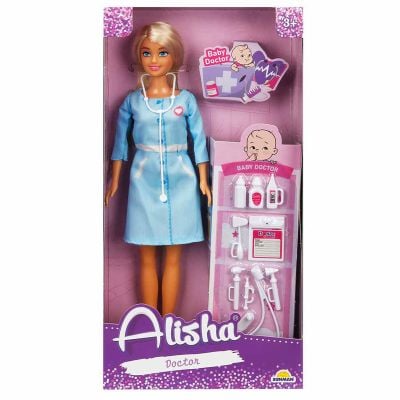 Комплект за игра Alisha, Доктор с аксесоари