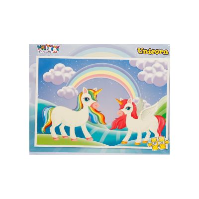 Пъзел Witty Puzzlezz, 60 части, Еднорози