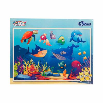 Пъзел Witty Puzzlezz, Океан, 60 части