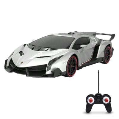 Кола с дистанционно, Suncon, Lamborghini Veneno, 1:24, Сива